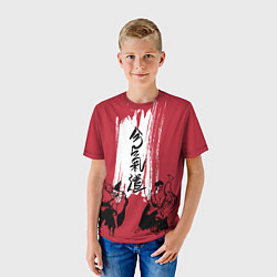 Футболка детская Айкидо, цвет: 3D-принт — фото 2
