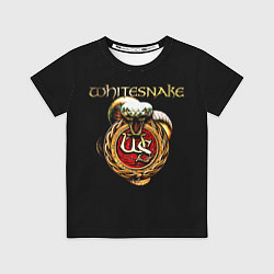 Футболка детская Whitesnake, цвет: 3D-принт