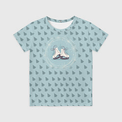 Футболка детская Фигруное катание, цвет: 3D-принт