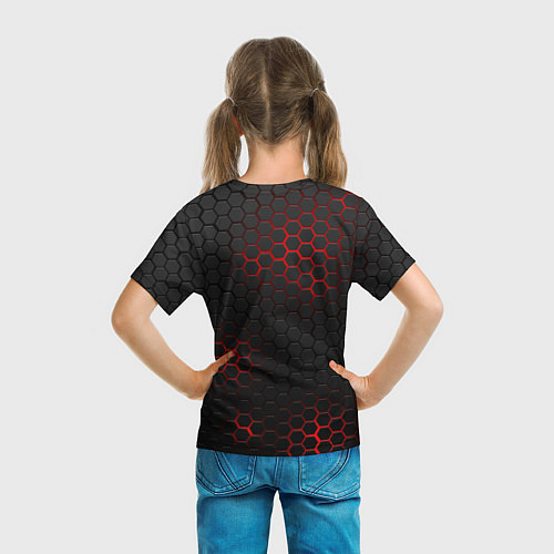 Детская футболка BRAWL STARS CROW / 3D-принт – фото 6