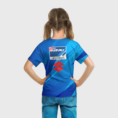 Детская футболка Suzuki MotoGP / 3D-принт – фото 6