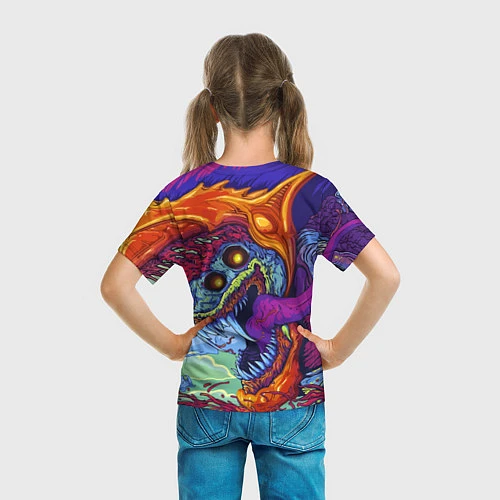 Детская футболка CS GO HYPERBEAST / 3D-принт – фото 6
