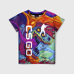 Футболка детская CS GO HYPERBEAST, цвет: 3D-принт