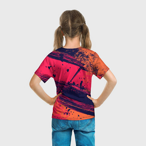 Детская футболка Brawl Stars SALLY LEON / 3D-принт – фото 6