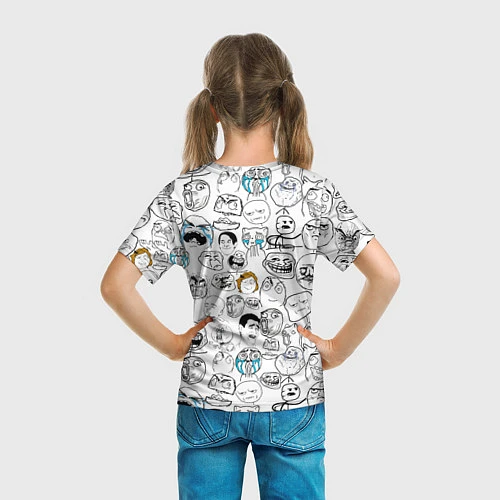 Детская футболка МЕМЫ / 3D-принт – фото 6