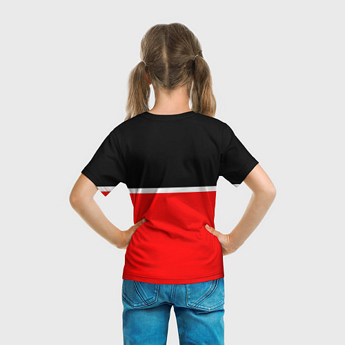 Детская футболка AUDI SPORT / 3D-принт – фото 6
