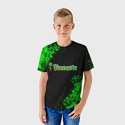Футболка детская Terraria, цвет: 3D-принт — фото 2