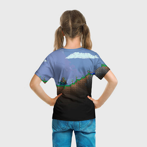 Детская футболка Terraria game / 3D-принт – фото 6