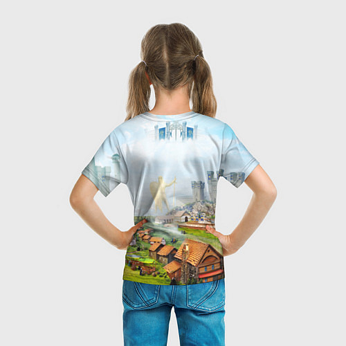 Детская футболка ГЕРОИ МЕЧА И МАГИИ / 3D-принт – фото 6