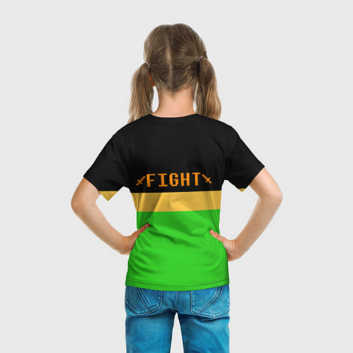 Детская футболка CHARA FIGHT / 3D-принт – фото 6