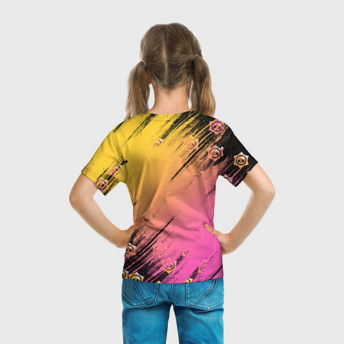 Детская футболка Бравл старс Сэнди / 3D-принт – фото 6