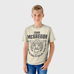Футболка детская Conor McGregor, цвет: 3D-принт — фото 2