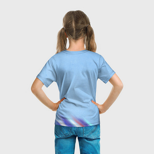 Детская футболка Water polo players / 3D-принт – фото 6