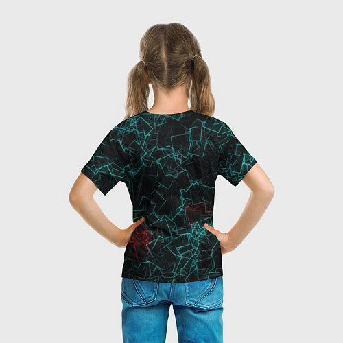 Детская футболка Текстура / 3D-принт – фото 6