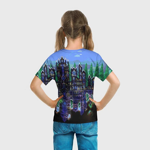 Детская футболка TERRARIA / 3D-принт – фото 6
