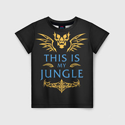 Футболка детская This is my Jungle, цвет: 3D-принт