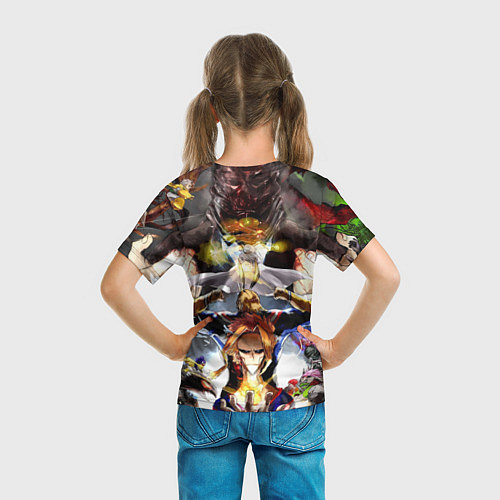 Детская футболка MY HERO ACADEMIA коллаж из героев / 3D-принт – фото 6