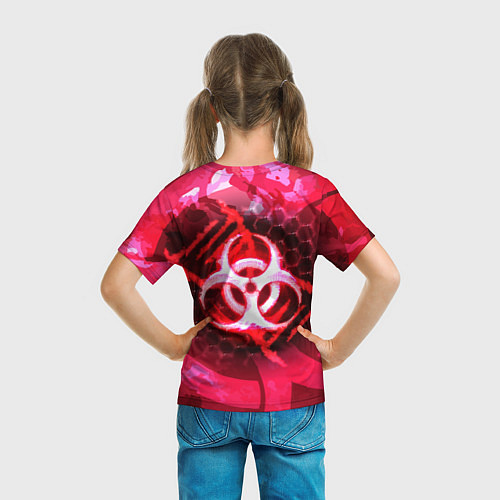 Детская футболка Plague Inc LC Oko / 3D-принт – фото 6