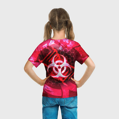 Детская футболка Plague Inc LC Oko / 3D-принт – фото 6