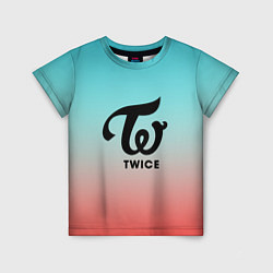 Футболка детская TWICE, цвет: 3D-принт