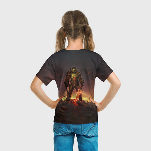Детская футболка DOOM ETERNAL / 3D-принт – фото 6