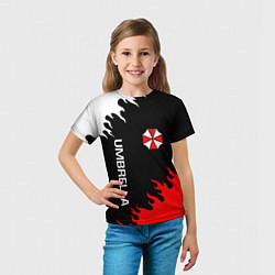 Футболка детская UMBRELLA CORP, цвет: 3D-принт — фото 2