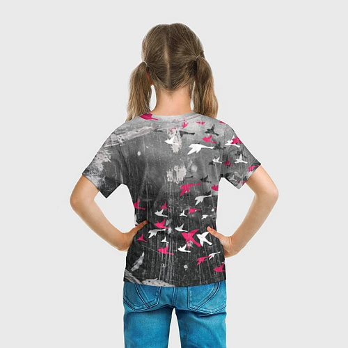 Детская футболка Three Days Grace art / 3D-принт – фото 6