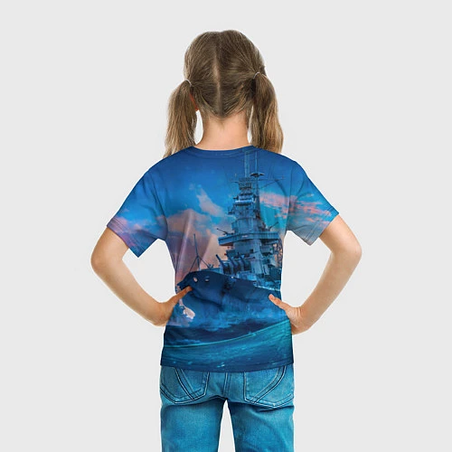 Детская футболка ВМФ / 3D-принт – фото 6
