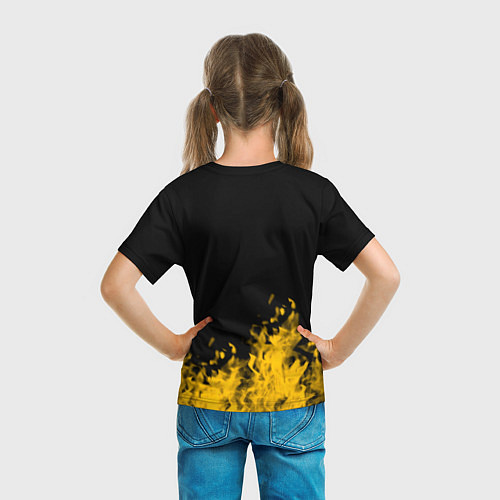 Детская футболка MY HERO ACADEMIA plus ultra горит / 3D-принт – фото 6