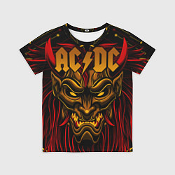 Футболка детская ACDC, цвет: 3D-принт