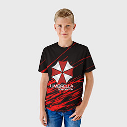 Футболка детская UMBRELLA CORP, цвет: 3D-принт — фото 2