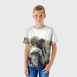 Футболка детская Ведьмак, цвет: 3D-принт — фото 2