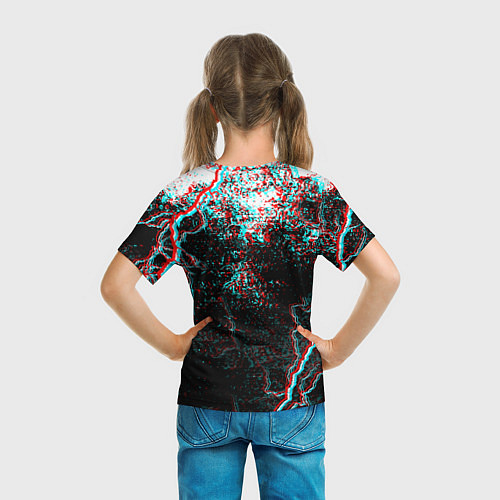 Детская футболка APEX LEGENDS GLITCH / 3D-принт – фото 6