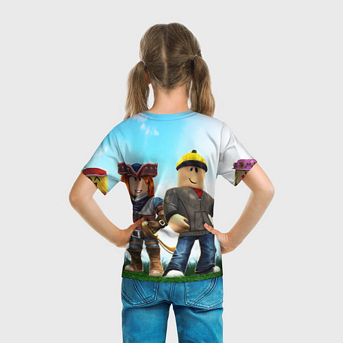 Детская футболка ROBLOX / 3D-принт – фото 6