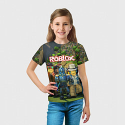 Футболка детская ROBLOX, цвет: 3D-принт — фото 2