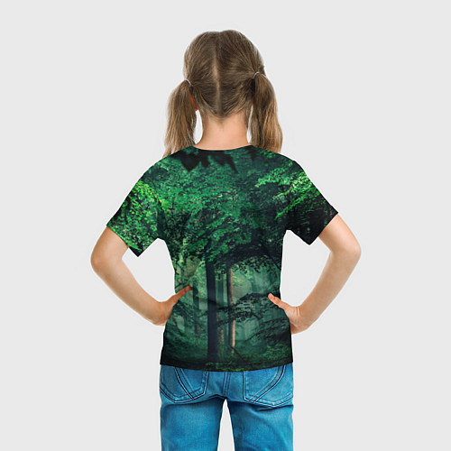 Детская футболка Деревья / 3D-принт – фото 6