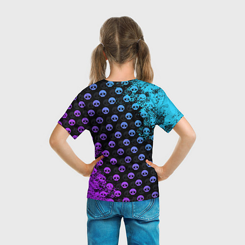 Детская футболка Brawl Stars LEON / 3D-принт – фото 6