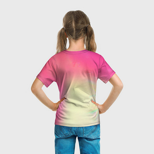 Детская футболка РАДУЖНЫЙ ОГОНЬ / 3D-принт – фото 6