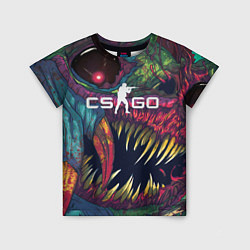 Футболка детская CS GO Hyper Beast, цвет: 3D-принт