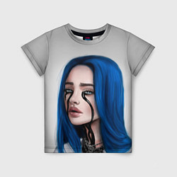 Футболка детская BILLIE EILISH, цвет: 3D-принт