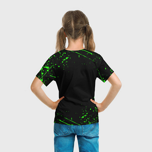 Детская футболка MINECRAFT CREEPER / 3D-принт – фото 6