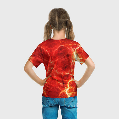 Детская футболка Грозовой, кошак / 3D-принт – фото 6