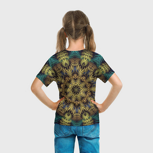 Детская футболка Мандала / 3D-принт – фото 6