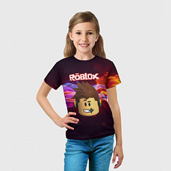 Футболка детская ROBLOX, цвет: 3D-принт — фото 2