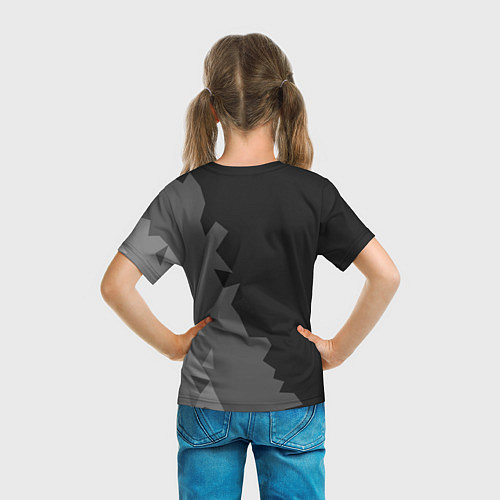 Детская футболка Dark abstraction / 3D-принт – фото 6