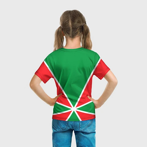 Детская футболка Пограничные Войска / 3D-принт – фото 6