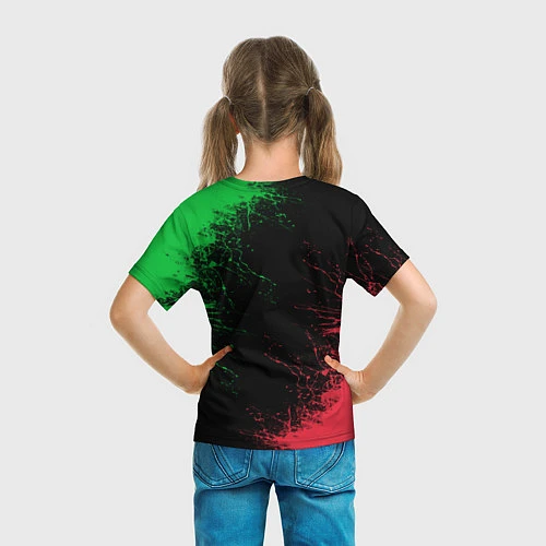Детская футболка Brawl stars SPIKE / 3D-принт – фото 6