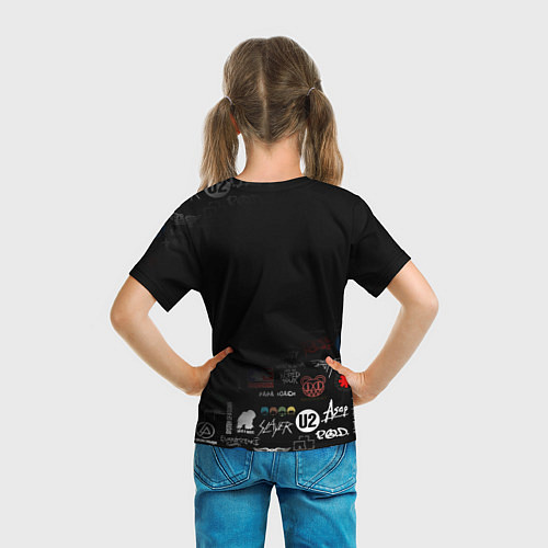 Детская футболка LINKIN PARK / 3D-принт – фото 6