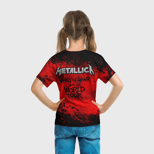 Детская футболка Metallica / 3D-принт – фото 6