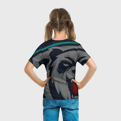 Детская футболка Форма Panda / 3D-принт – фото 6